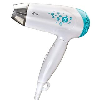 SYSKAA Hair Dryer HD1610 with Cool and Hot Air (White)