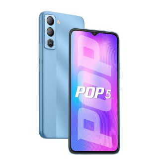 Tecno Pop 5 LTE(Ice Blue 2G+32G) at Rs.5669 (After 10% off using SBI Cards)