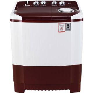 Buy LG 7 kg Semi Automatic Top Load Maroon at best price