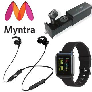 Myntra Gadget: Get Upto 80% Off on All Bands, Headphones and Watches