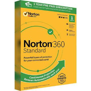 Norton 360 Standard for 1 Device at Rs.350 (after 50% GP Cashback)