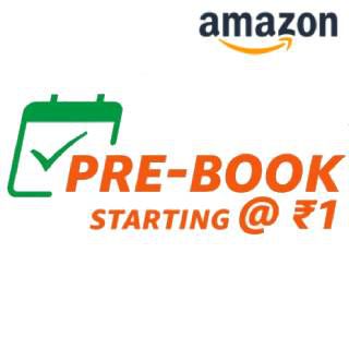 Amazon Pre Book Offer Live Now: Order Products at Rs.1
