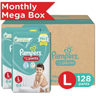 pampers l size 128